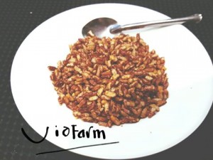 Gạo lứt rang tỏi ớt VinaOrganic.