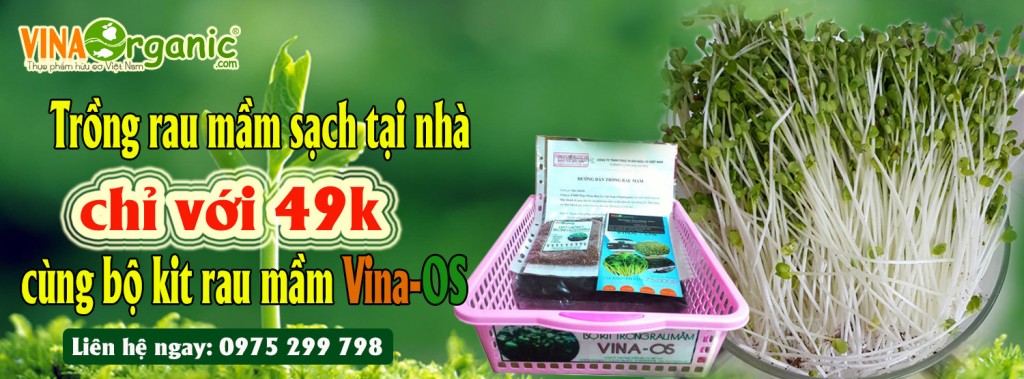 Bộ KIT rau mầm VinaOs