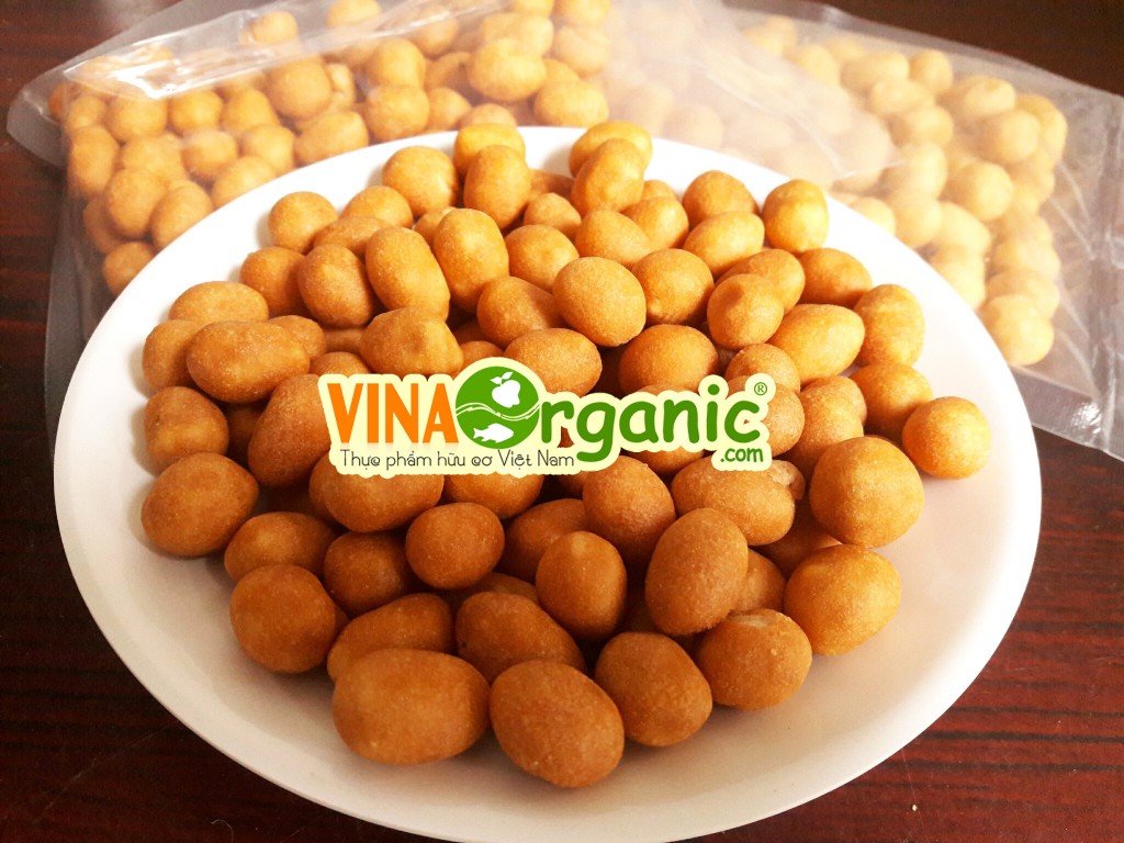 Đậu phộng da cá cốt dừa VinaOrganic