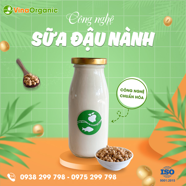 Chuyển giao công nghệ sữa đậu nành VinaOrganic