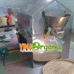 Máy rang đậu nành VinaOrganic