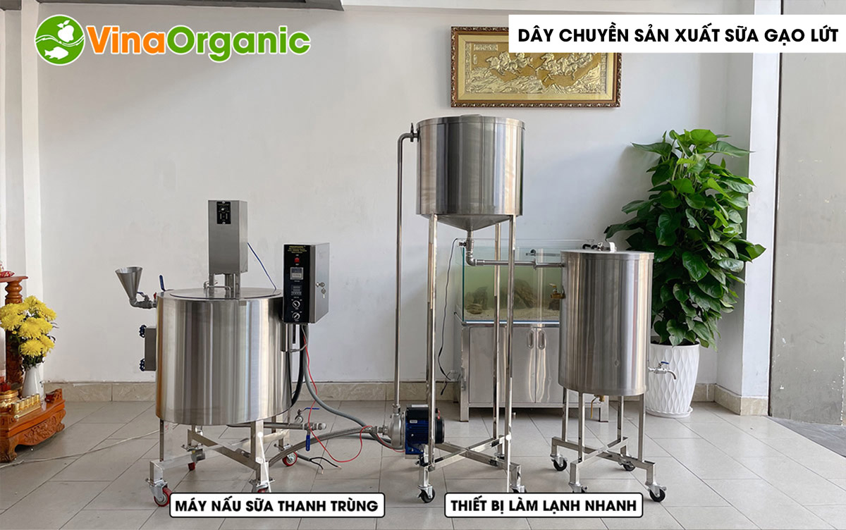 VinaOrganic chuyển giao công nghệ sản xuất sữa gạo lứt chất lượng cao. Liên hệ ngay Hotline/Zalo: 0938299798 – 0975299798.