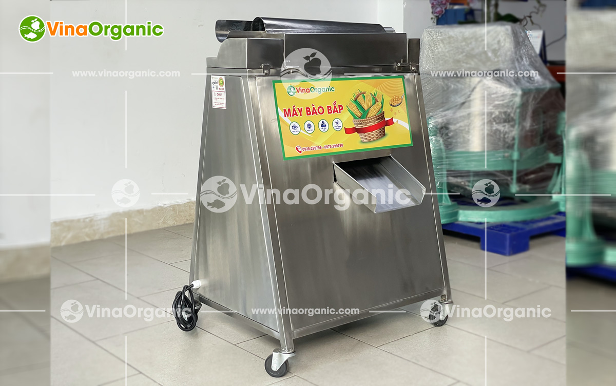 MXN050 - Máy bào bắp năng suất lên đến 80 - 100kg/h. full inox 304, tiết kiệm điện. LH Hotline/zalo: 0975299798 - 0938299798