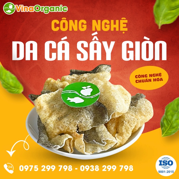 Chuyển giao công nghệ da cá sấy giòn thơm ngon, ăn là ghiền