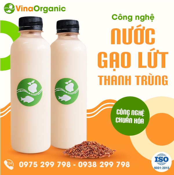 Chuyển giao công nghệ nước gạo lứt thanh trùng không lắng cặn, tách lớp