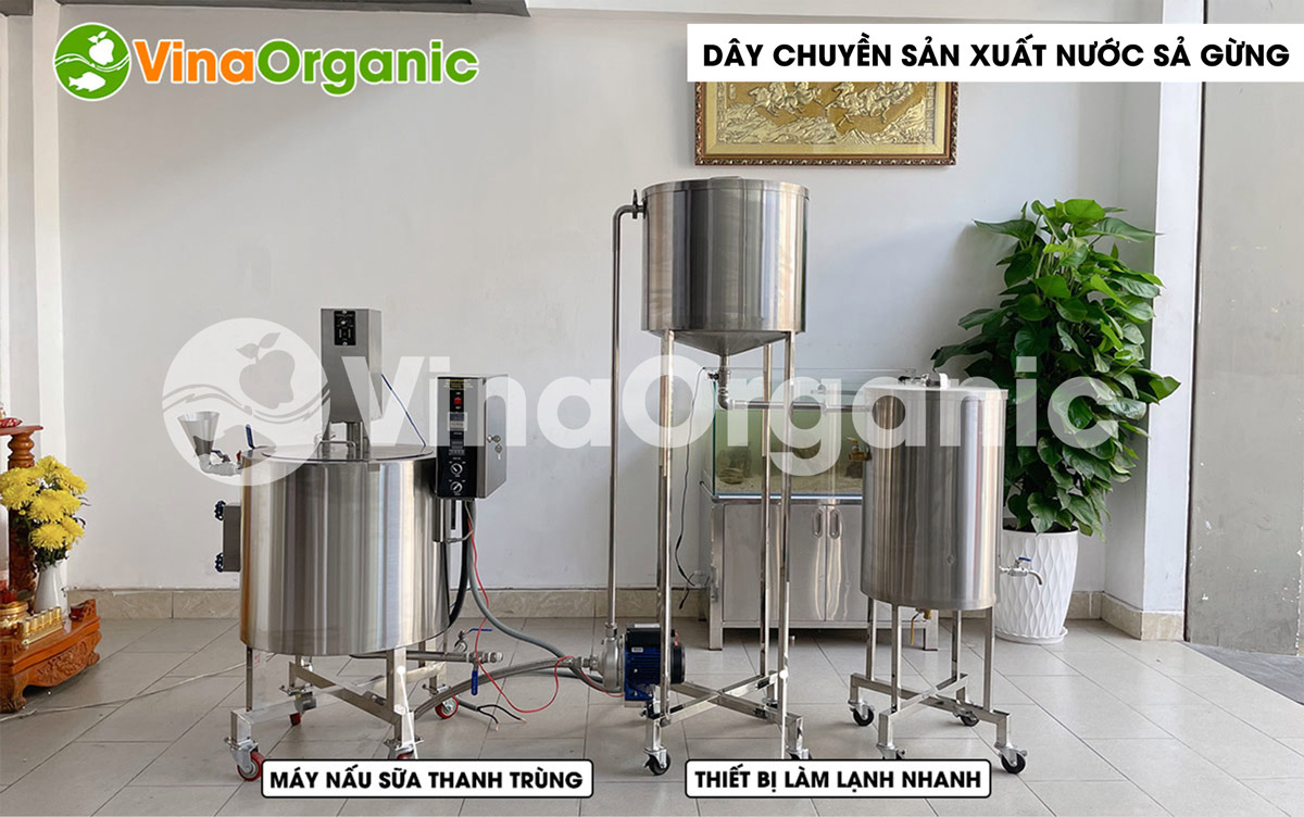 VinaOrganic chuyển giao công nghệ nước sả gừng, công thức chuẩn hóa, dễ thực hiện. Liên hệ ngay Hotline/Zalo: 0938299798 – 0975299798.