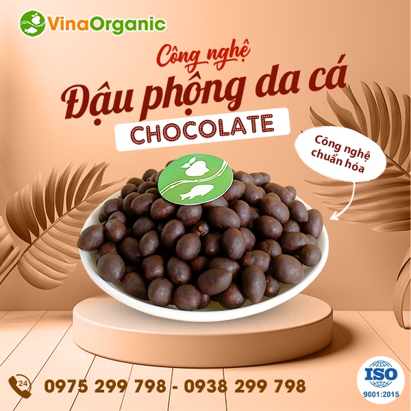 Chuyển giao công nghệ đậu phộng da cá chocolate bùi béo, thơm ngon