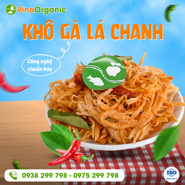 Chuyển giao công nghệ Khô gà lá chanh xé cay cực ngon