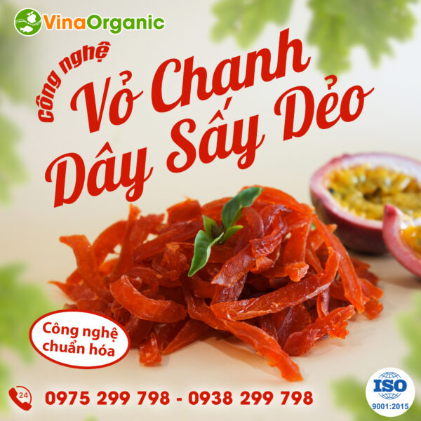 Chuyển giao công nghệ vỏ chanh dây sấy dẻo mới lạ thơm ngon