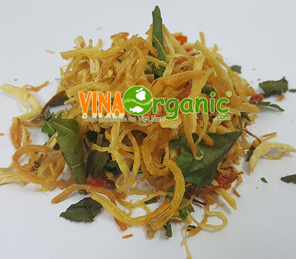 VinaOrganic chuyển giao công nghệ khô gà xé lá chanh