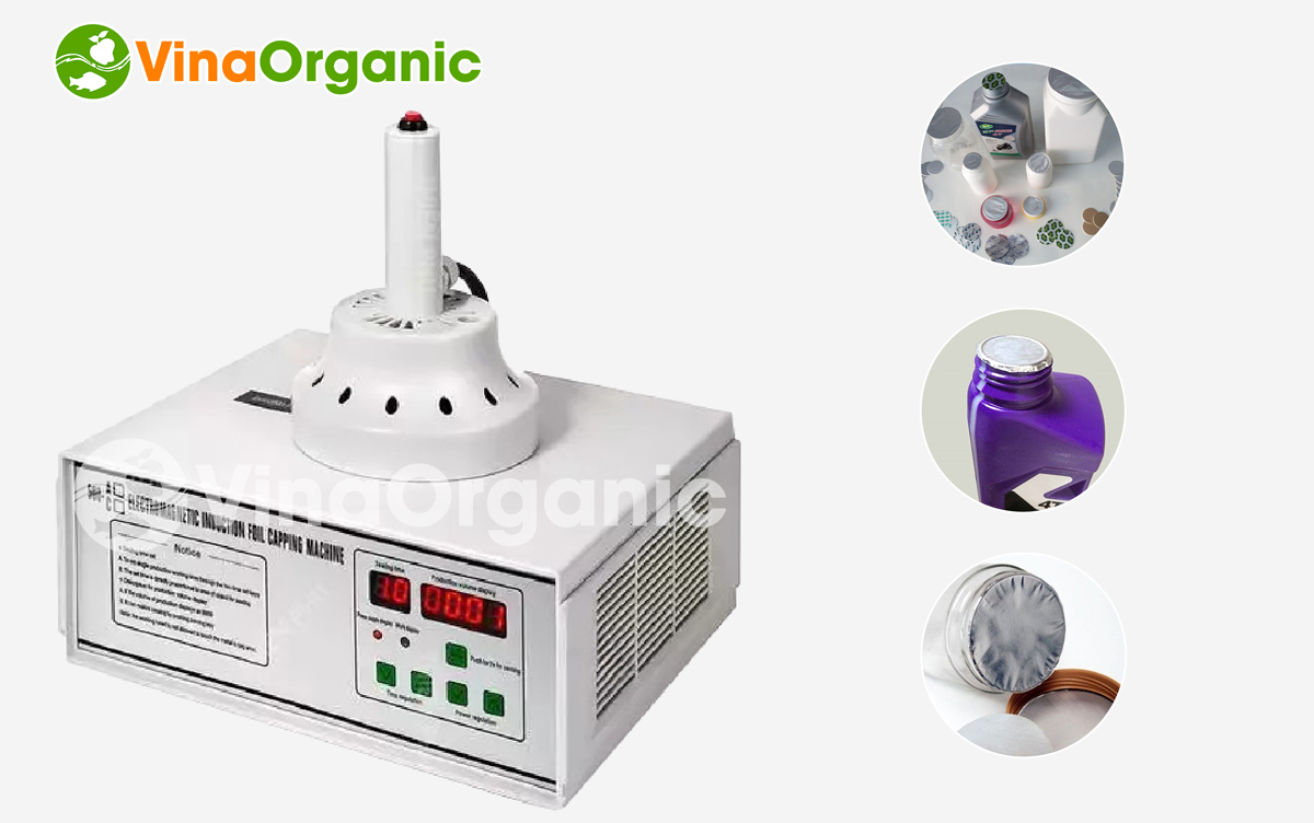VinaOrganic xin giới thiệu máy hàn miệng seal cầm tay, hàn mang seal chai nhựa, chai thủy tinh. Liên hệ Hotline/Zalo: 0938 299 798 - 0975 299 798.