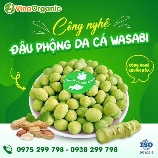 Chuyển giao công nghệ đậu phộng da cá wasabi thơm ngon cay nồng