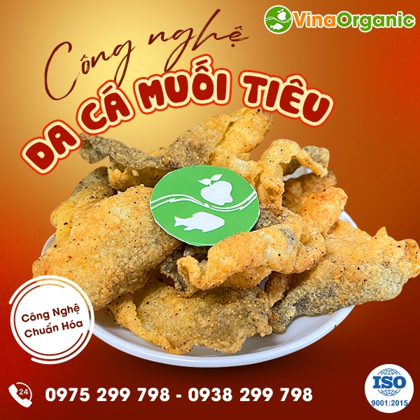 Chuyển giao công nghệ da cá muối tiêu giòn tan hấp dẫn