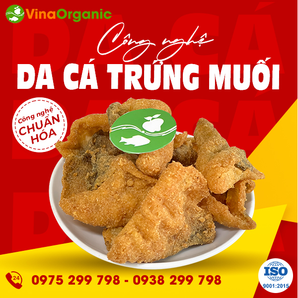 Chuyển giao công nghệ da cá trứng muối, giòn rụm, ăn là ghiền