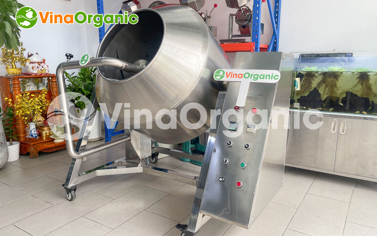 MVTL70 - Máy vê trộn dạng lục 70kg, trộn gia vị rong biển, sườn non chay. Liên hệ ngay Hotline/Zalo: 0938299798 – 0975299798 để được tư vấn và báo giá!