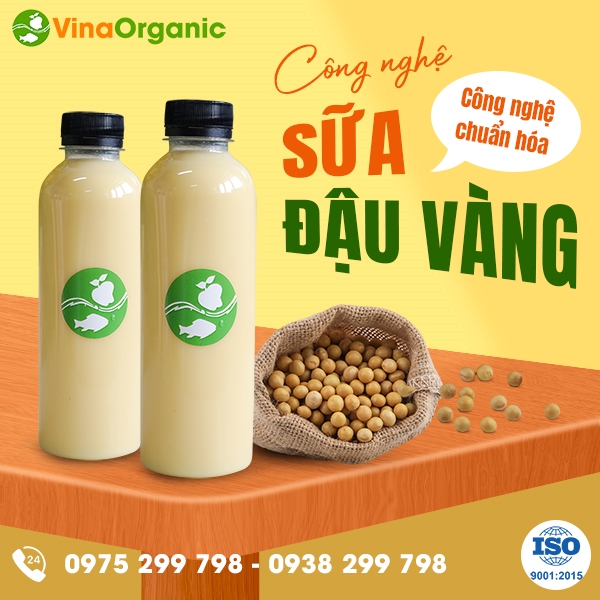 Chuyển giao công nghệ sản xuất Sữa đậu vàng VinaOrganic