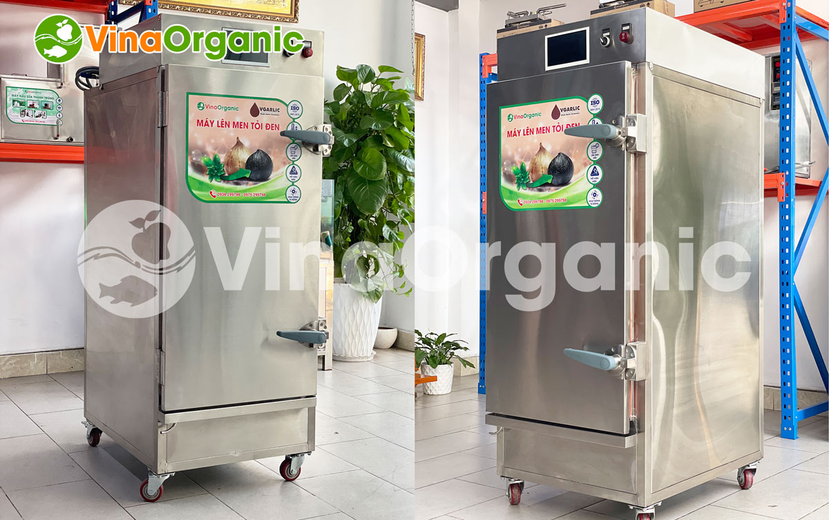 VG012 - Máy lên men tỏi đen 12 khay VGarlic, năng suất 42kg nguyên liệu, full inox 304, tiết kiệm điện. Hotline/Zalo: 0938299798 – 0975299798