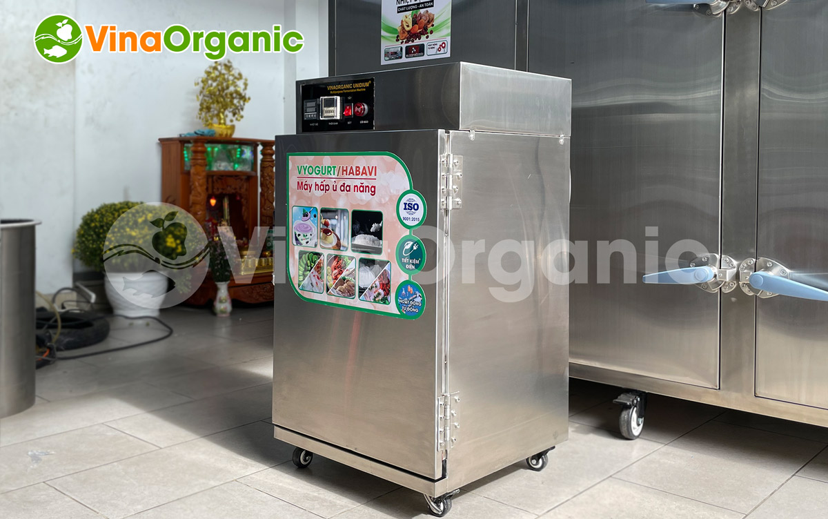 Máy ủ sữa chua VYogurt 6 khay HV006 vận hành dễ dàng, năng suất cao, điện năng tiêu thụ thấp.