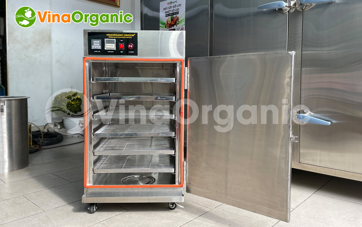 Máy ủ sữa chua VYogurt 6 khay HV006 vận hành dễ dàng, năng suất cao, điện năng tiêu thụ thấp.