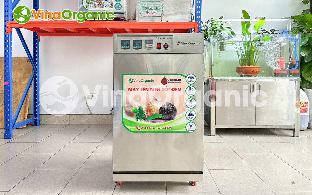 VG006 - Máy lên men tỏi đen 6 khay VGarlic nhỏ gọn, hiệu quả, vật liệu inox 304, tiết kiệm điện. Hotline/Zalo: 0938299798 – 0975299798