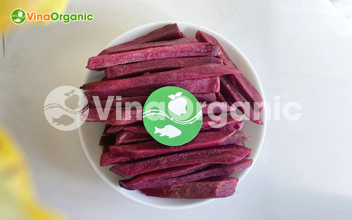 VinaOrganic chuyển giao công nghệ và dây chuyền sản xuất khoai lang tím sấy giòn, đa năng suất. Liên hệ ngay Hotline/Zalo: 0938299798 – 0975299798.