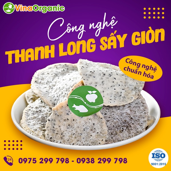 Chuyển giao công nghệ thanh long sấy giòn thơm ngon