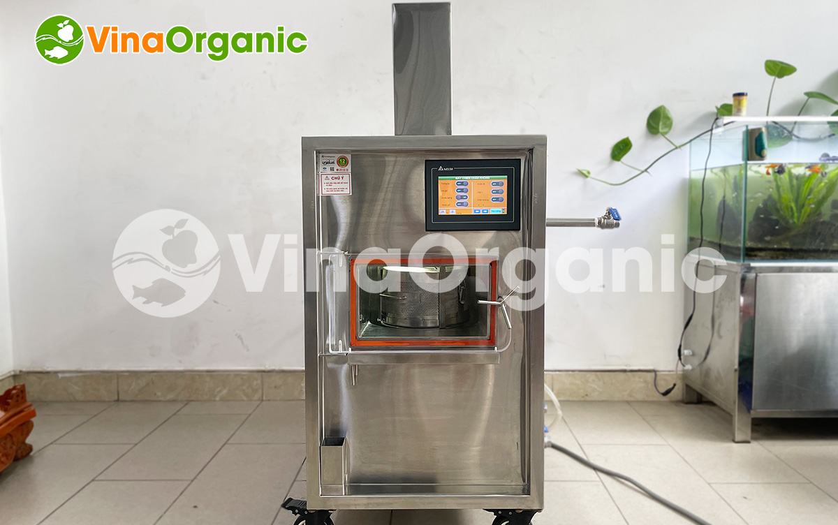 Máy chiên chân không 1kg VinaOrganic unidium, model MC001 là dòng máy chiên chân không phòng Lab, mini. Hotline/Zalo: 0938299798 - 0975299798