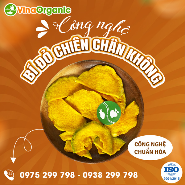 Chuyển giao công nghệ Bí đỏ sấy giòn thơm ngon