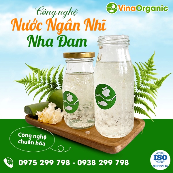 Chuyển giao công nghệ sản xuất nước ngân nhĩ nha đam thanh mát, bổ dưỡng