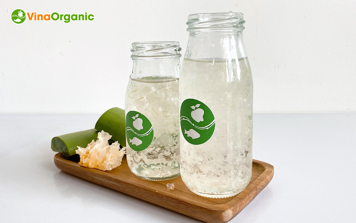 VinaOrganic cung cấp máy thiết bị và chuyển giao công nghệ nước ngân nhĩ nha đam. Hotline/zalo 0938299798 - 0975299798