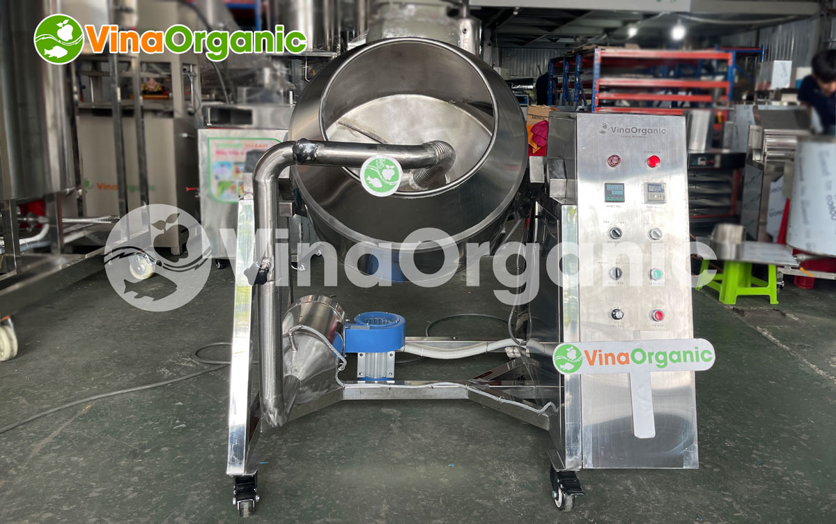 Máy vê trộn dạng lục 10kg, Model MVTL10 VinaOrganic trộn ngô tẩm vị, trộn snack. Liên hệ Hotline/Zalo 0938299798 – 0975299798 để được tư vấn và báo giá!
