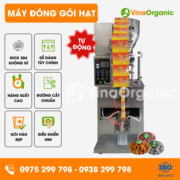 DGH60 - Máy đóng gói hạt tự động, đóng gói đậu phộng