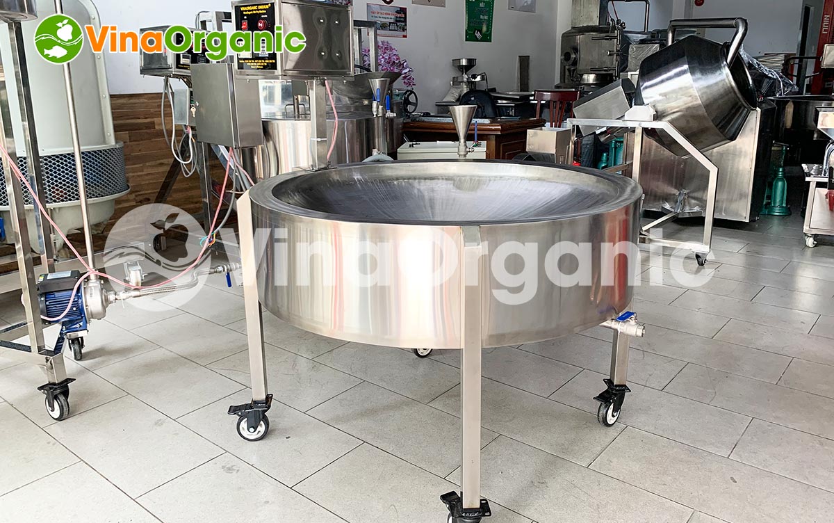 MTC10 - Máy trộn dạng chảo 10kg, trộn gia vị hạt điều tỏi ớt, phô mai, full inox, tùy chỉnh nhiệt. Liên hệ Hotline/Zalo 0938299798 - 0975299798!