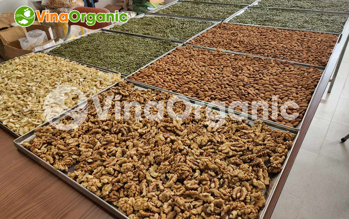 Máy sấy giòn ngũ cốc 30 khay MSC3046, chuyên sấy chín hạt điều, hạnh nhân, granola,... mà không cần chiên qua dầu. LH: 0938299798 - 0975299798