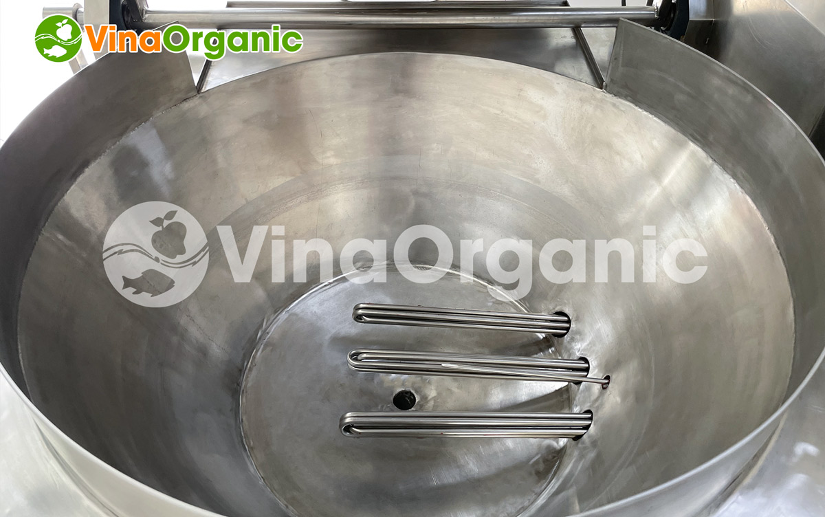 Máy chiên tự động nâng hạ 100L, model CTD10 VinaOrganic đa chức năng kết hợp cánh khuấy chất lượng cao. Liên hệ ngay Hotline/Zalo: 0938299798 – 0975299798.