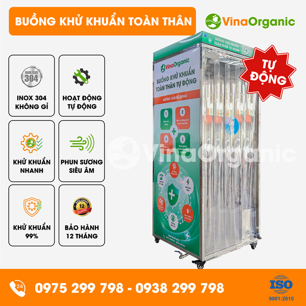 BKK200 - Buồng khử khuẩn toàn thân tự động, chất lượng cao