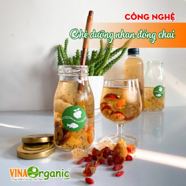 Chè dưỡng nhan đóng chai - Thức uống thơm ngon mới từ VinaOrganic