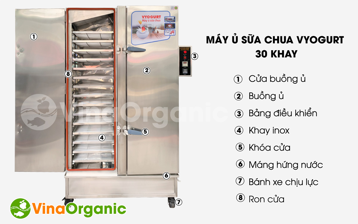 Model VY030 với các thông số kỹ thuật cơ bản. Thiết kế đơn giản nhưng hiện đại