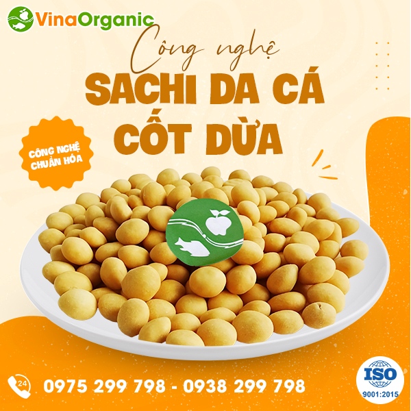 Chuyển giao công nghệ hạt sachi da cá cốt dừa mới lạ thơm ngon