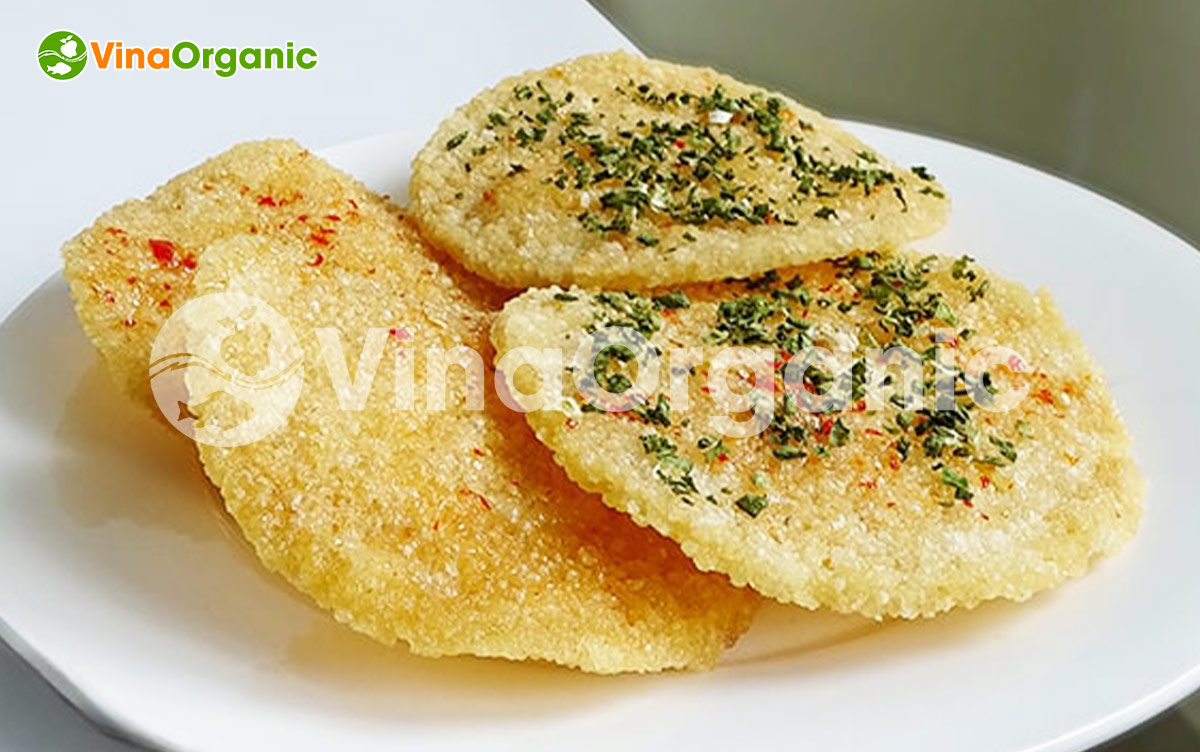 VinaOrganic chuyển giao công nghệ cơm cháy mắm hành giòn rụm, đậm đà hương vị truyền thống. Liên hệ ngay Hotline Zalo 0938299798 – 0975299798.