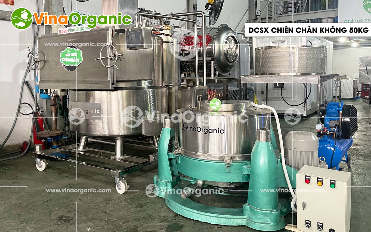 MC050 - Máy chiên chân không 50kg, chiên giòn đậu bắp, hạt sen, full inox 304, tiết kiệm điện. Liên hệ Hotline/Zalo 0938299798 - 0975299798 để được tư vấn!