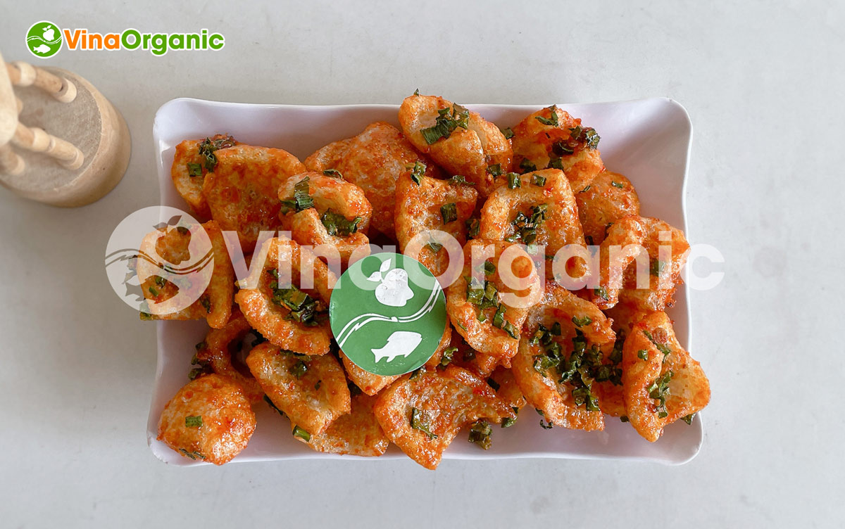 VinaOrganic cung cấp cho quý khách hàng dây chuyền sản xuất và công nghệ da heo chiên giòn tỏi ớt. Liên hệ ngay hotline/zalo: 0938299798 - 0975299798.