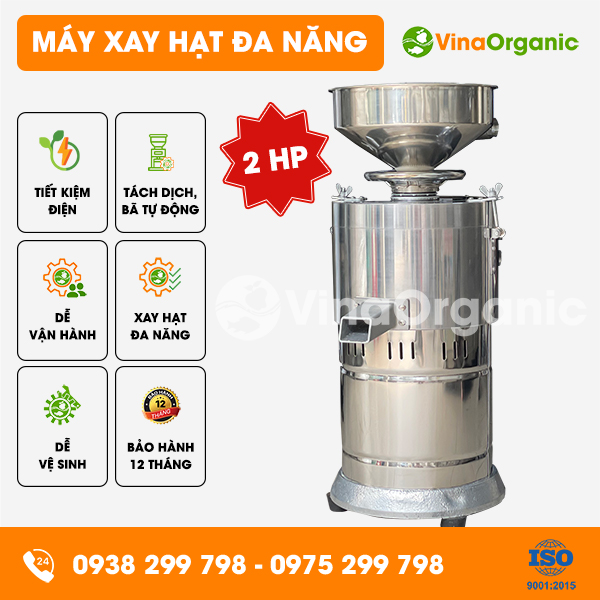 MX-Z125CAT -  Máy xay hạt đa năng 2HP, xay các loại đậu năng suất 60 - 80kg/h
