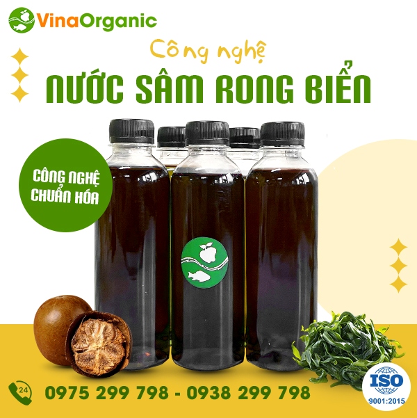 Chuyển giao công nghệ Nước sâm rong biển không tanh, không lắng cặn