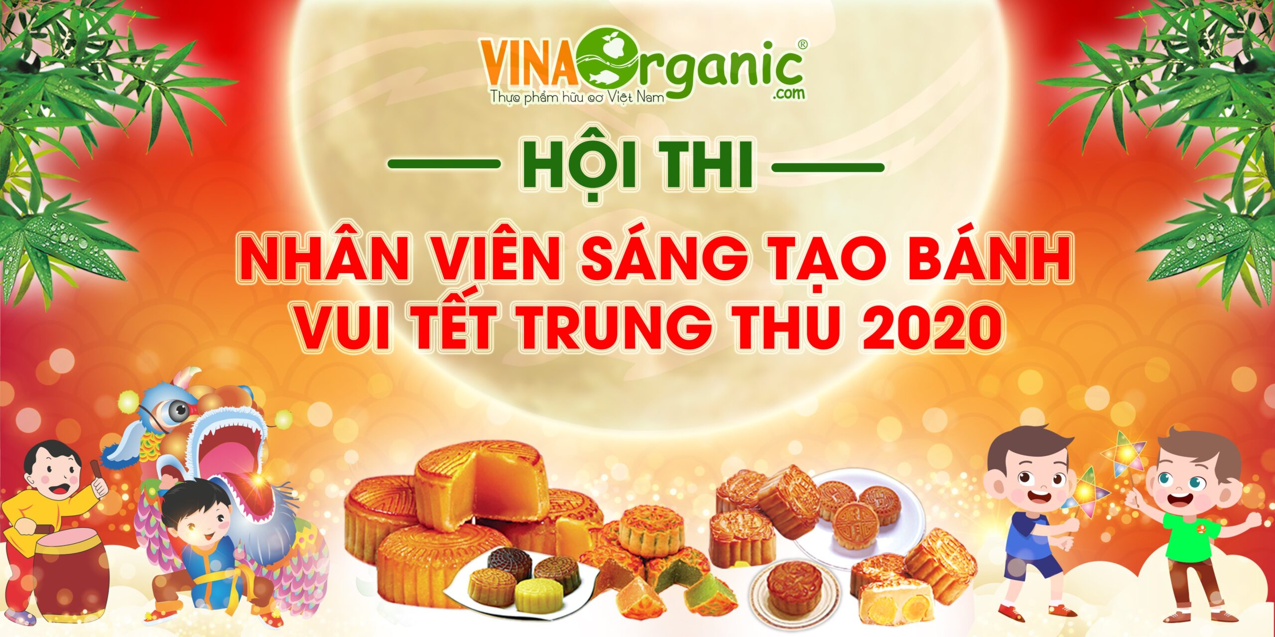  VinaOrganic tổ chức hội thi " Nhân viên sáng tạo Bánh - Vui Tết Trung Thu 2020 " nhằm tạo nên không khí vui tươi, tinh thần đoàn kết cho toàn thể nhân viên