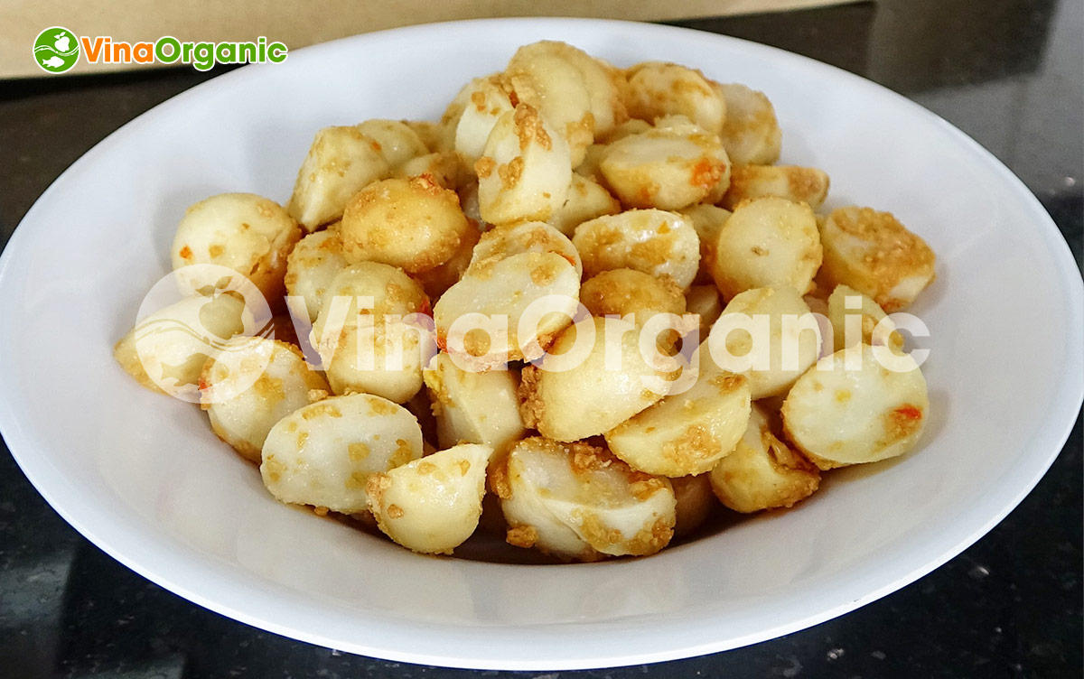 VinaOrganic xin giới thiệu công nghệ hạt macca tỏi ớt thơm ngon, bổ dưỡng, giá trị cao . Hotline 0938299798 – 0975299798 - 094829979
