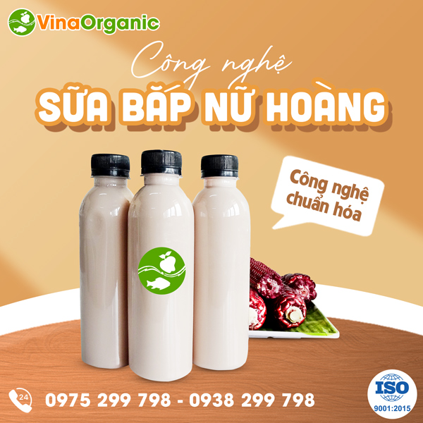 Chuyển giao công nghệ Sữa bắp Nữ hoàng đỏ thơm ngon, mới lạ