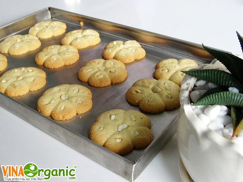 VinaOrganic chuyển giao công nghệ và máy thiết bị sản xuất bánh cookies hạt điều chất lượng cao. Hotline 0938299798- 0975299798- 0948299798