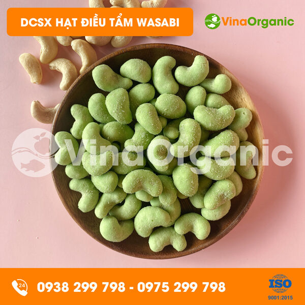 Dây chuyền sản xuất Hạt điều tẩm wasabi, Hạt điều sữa dừa
