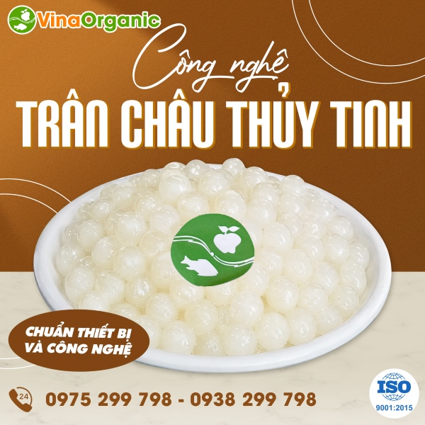 Chuyển giao công nghệ Hạt trân châu thủy tinh chất lượng cho ngành đồ uống